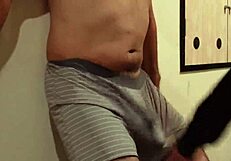 Woman Uses Man As Punching Bag For Balls And Cock