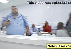 Sasha pearl parker ambrose horny big tit office slut sucking fat dick at work