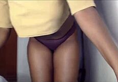 titties bouncing in the scene