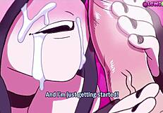 Pillow princess enjoys asian japanese sex