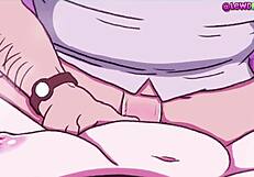 Pillow princess enjoys asian japanese sex