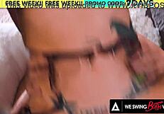 We Swing Both Ways - Vanessa Vega Joins Two Men for Double Penetration Bi Threesome