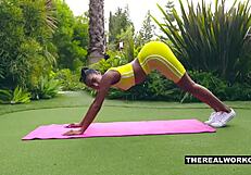 ashley aleigh showers with huge cum on her ass after doggystyle