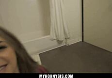 My Stepsister Kimmy Granger Moans Pleasurably Riding My Cock - MyHornySis