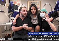 Human guinea pig receives mandatory hitachi orgasms from nurse channy crossfire