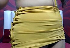 Doggystyle latin ass on webcam