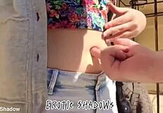 What if you let me touch your belly button sensually?