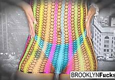 Brooklyn Gets A Load On Her Huge Tits