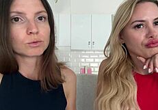 In this casting interview, a blonde discusses her views on risk and freedom