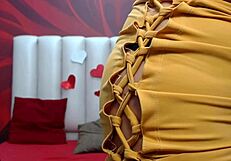 Doggystyle latin ass on webcam