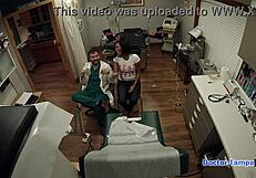 dr tampa - tori sanchez gets a pap smear