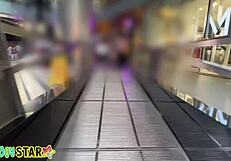 I Pick Up Slender Petite Ladyboy at Mall