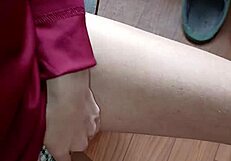 my classmate and i get a little naughty under the table in class