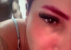 She's On The Phone At The Pizzeria While Taking Cock In Her Pussy Simultaneously!