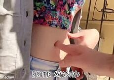 What if you let me touch your belly button sensually?