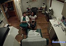 dr tampa - tori sanchez gets a pap smear