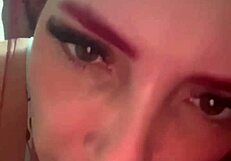 She's On The Phone At The Pizzeria While Taking Cock In Her Pussy Simultaneously!