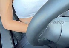 Naked In Traffic For An Unexpected Exposure