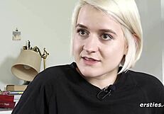 luisa experiences drenching squirting orgasm close up