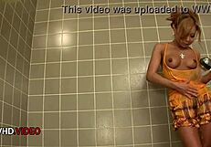 Yuno Shirasu Fingers Her Trimmed Pussy For Pleasure