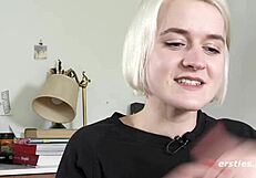 luisa experiences drenching squirting orgasm close up