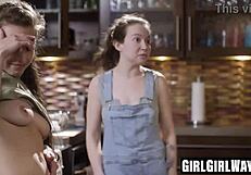 i got caught with spencer bradley in workplace on girlgirlway com