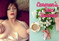 Granny Carmen's Hot Solo Masturbation Session