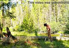 Simscristian05 update 102: naked walk to the creek in sheer clothing on jul 16 2025