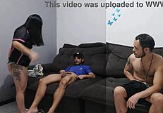 husband lost bet i fucked his friend in front of him