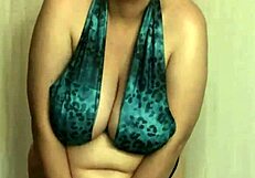 'trying these bikini bras, what do you think?'