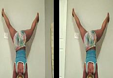 She gives the best twerk, shaking her ass in a booty dance