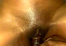 Intriguing foreplay in bedroom with toys