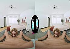 Allie Addison GRIPS tight pussy on HARD dick