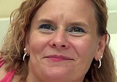 Can a mature chubby blonde handle this threesome?