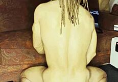 ivory white pounds her hole solo.