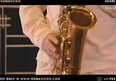 redhead in bodysuit gets soaking wet at ggmansion