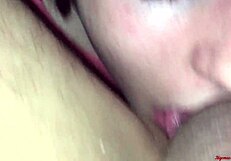 sensual rimming leads to hardcore ass fucking and huge cumshot on face