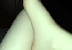 Exploring barefoot adventures in the dark with delicate feet