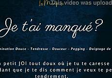 i missed you in french joi pegging