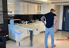 legacy mess perfect asian ladyboy with awesome body dominates on her bitch amadora, big cock anal deepthroat