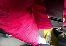 In public transport, people also hook up.