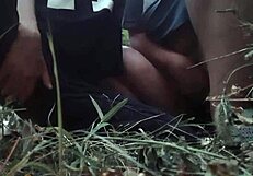 girls masturbate outdoors in public, reaching intense orgasms while wearing panties.