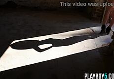 tiny canadian milf blonde katie jean in hot outdoor softcore porn