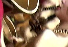 Nude Show with Slipping Costume Exposing Nipples