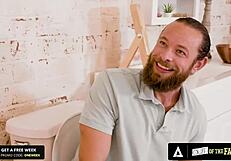 Laney grey hardly takes stepbrother's huge dick.