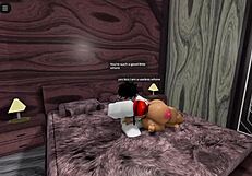 rough doggystyle fucking bends her over deep in the roblox condo while she deepthroats eagerly