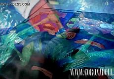 Three Layers Of Tape Bondage On Kigurumi