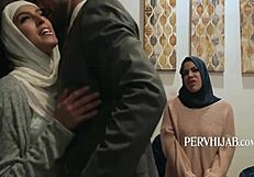 Arab Besties Encounter Male Stripper