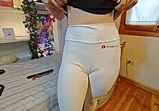 Stepsister Surrenders Ass Caught Webcam