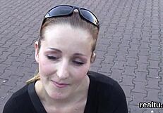 i teased this flawless czech teen in the hypermarket and fucked her pov